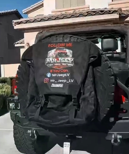 Custom Spare Tire Trash Bag