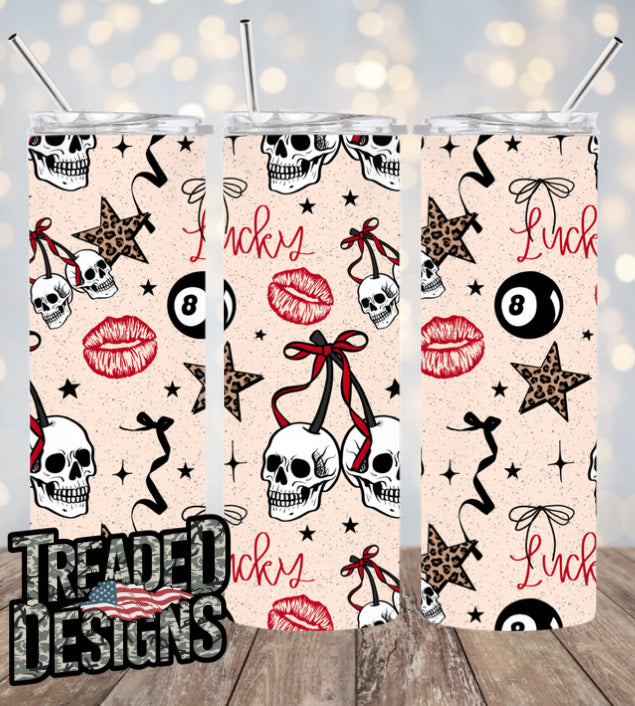 Lucky 20 oz stainless