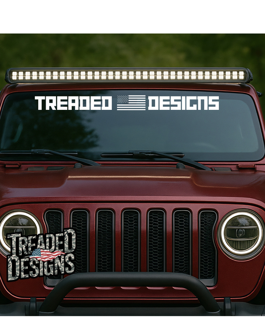Windshield banners